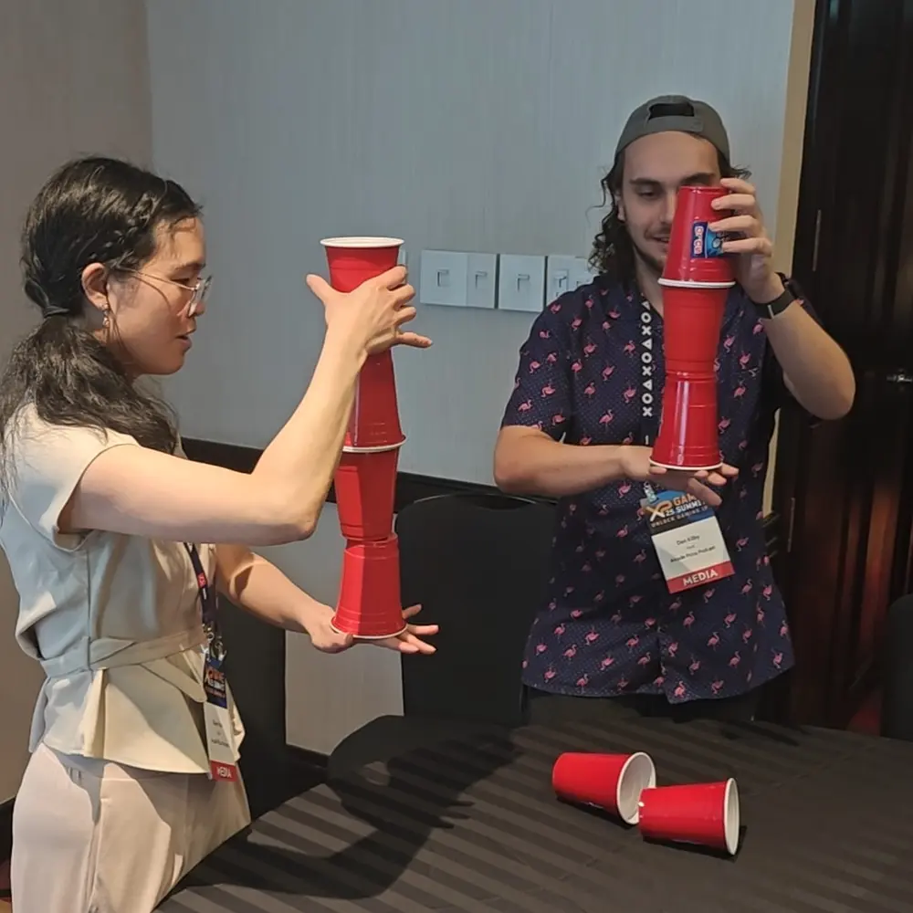 A Noodle Goose live game show